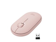 Mouse Bluetooth/Wireless Logitech Pebble M350 Roz